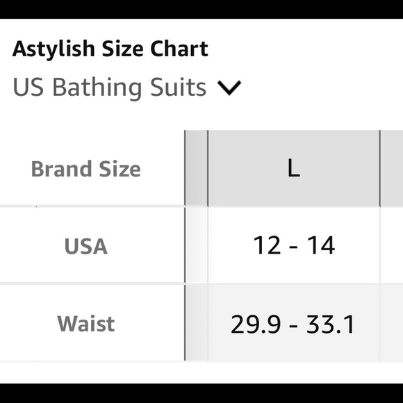 AStylish multi color rainbow ombré bikini 12-14 - Picture 4 of 7